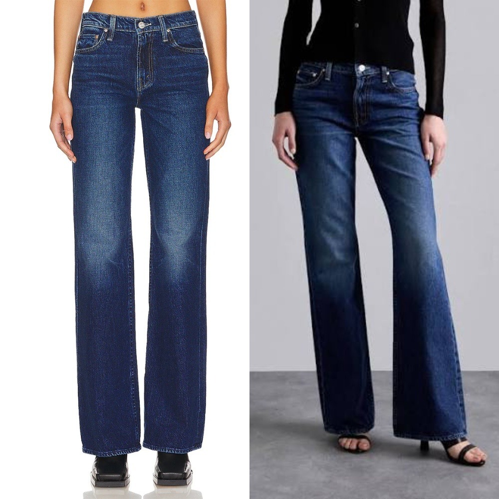 Mother Superior The Bookie Heel Jeans Did You Bring Me Anything 26 Wide Leg